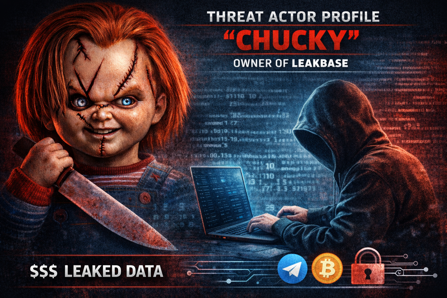 Thumbnail for Threat Actor Profile: "Chucky" – Administrator of LeakBase
